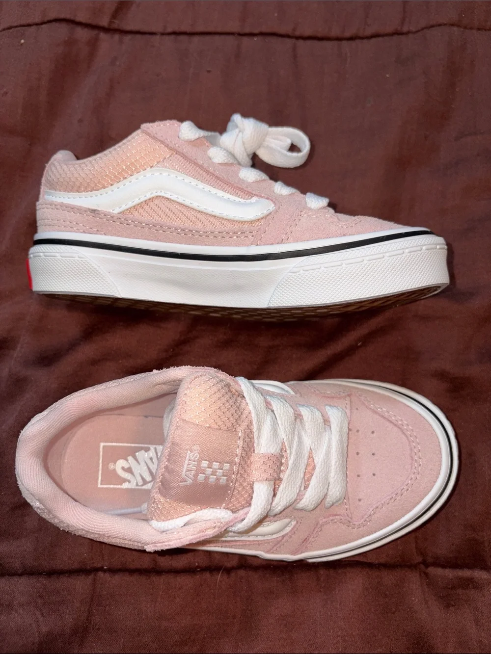 Vans light pink